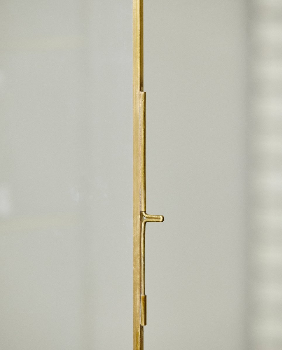 ADA vægskab i jern, L, 60x25 - guld finish - naordal.com