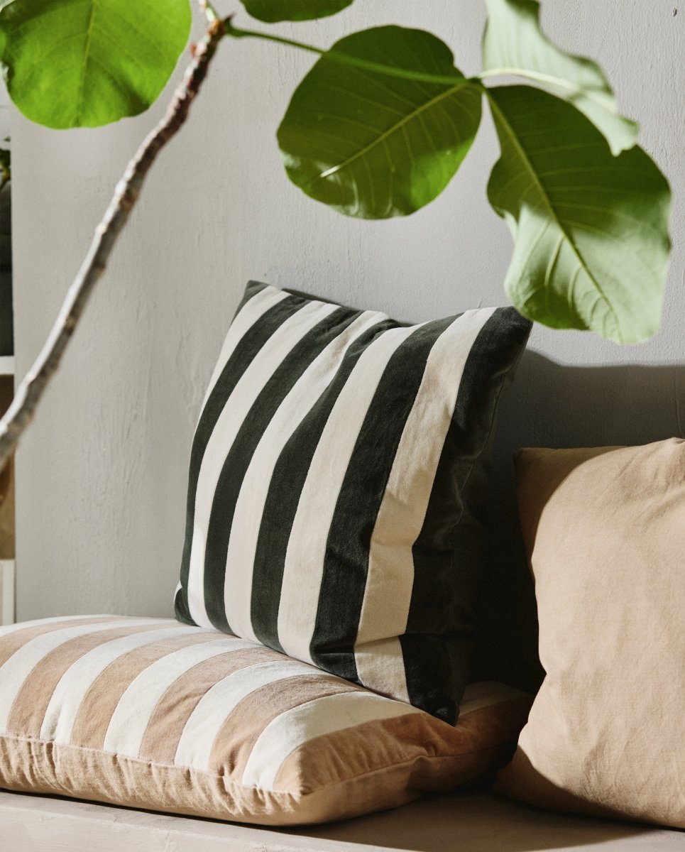 ALHENA pudebetræk - hvid/beige - naordal.com