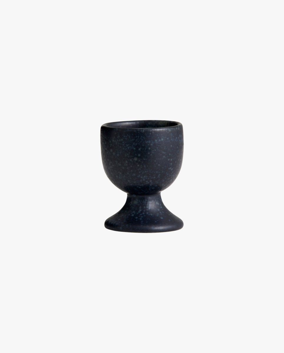 GRAINY æggebæger i keramik - h6 cm - mørkeblå - naordal.com