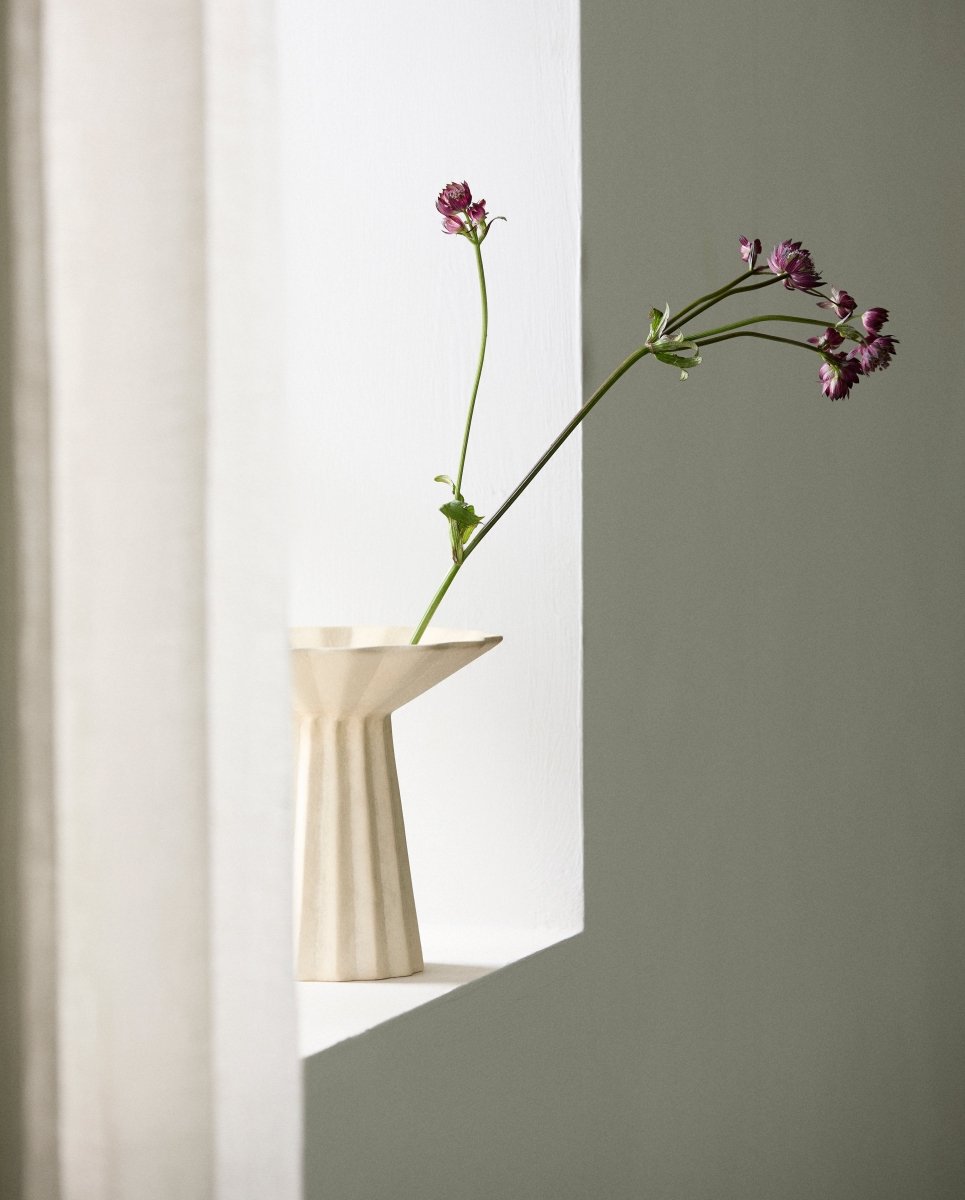 MINU vase, S - råhvid - naordal.com
