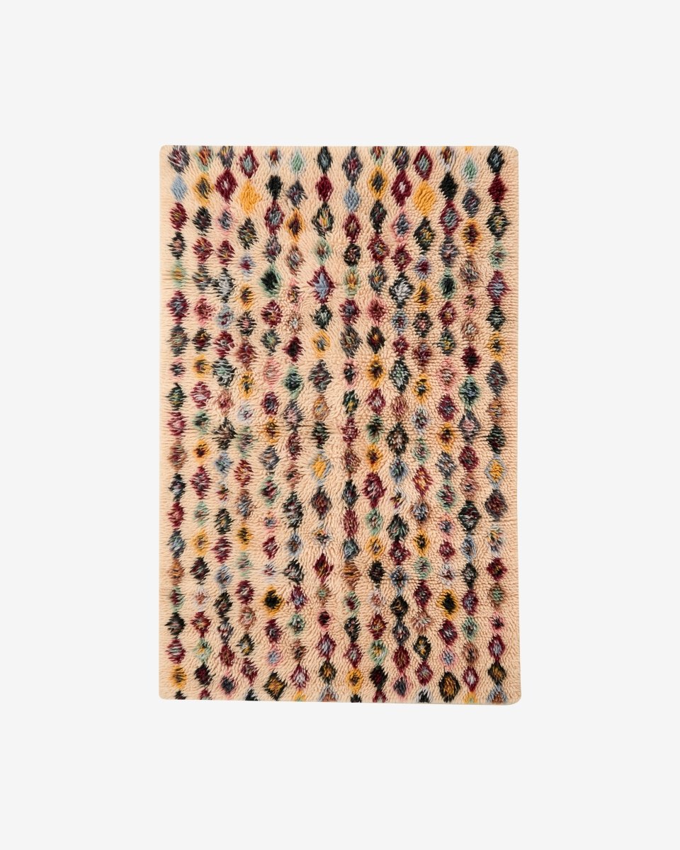 POPPY tæppe, 200x140 - multi - naordal.com