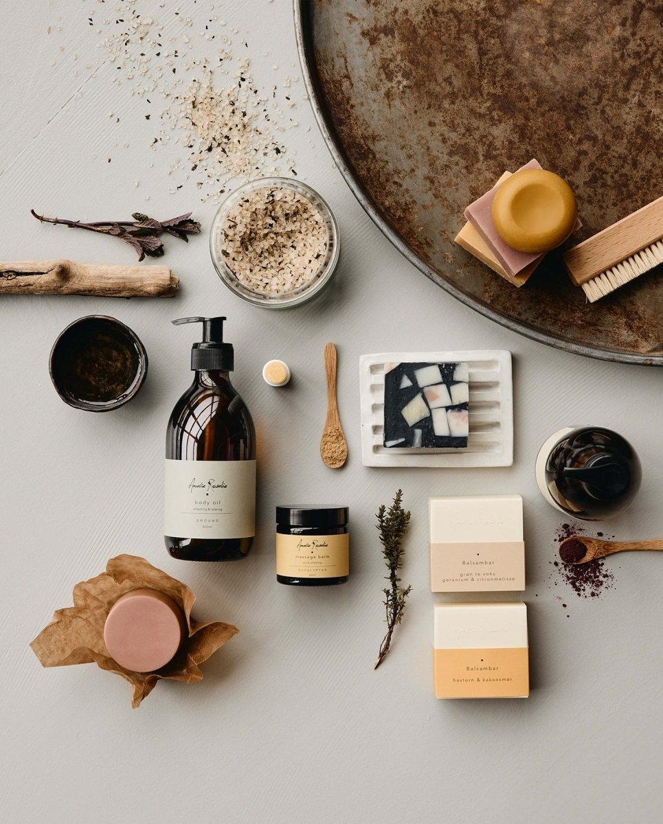 Sæbe nr. 5 | GERANIUM, LEMON, PATCHOULI, SANDELWOOD - naordal.com