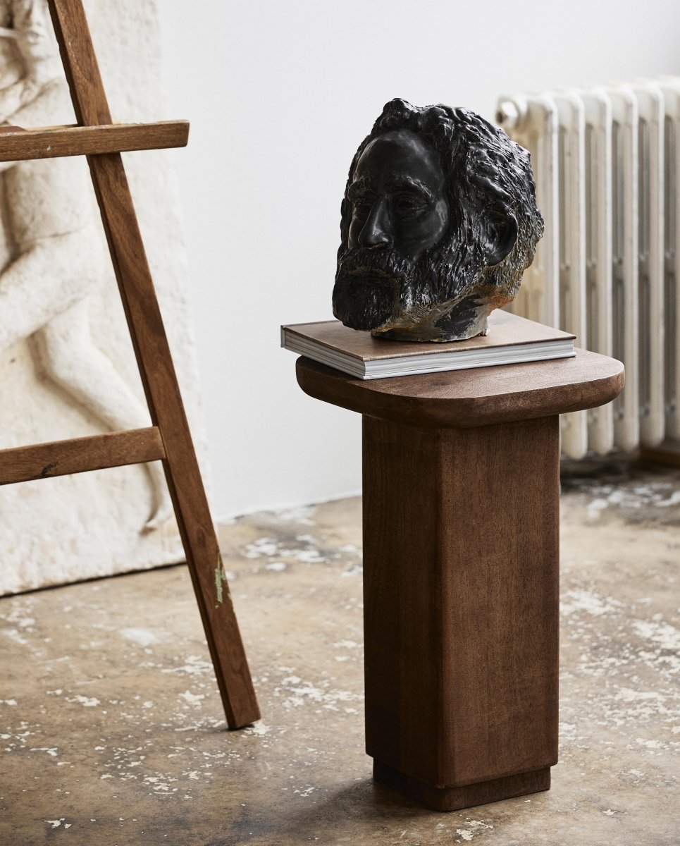 TOKE side table - dark brown - naordal.com
