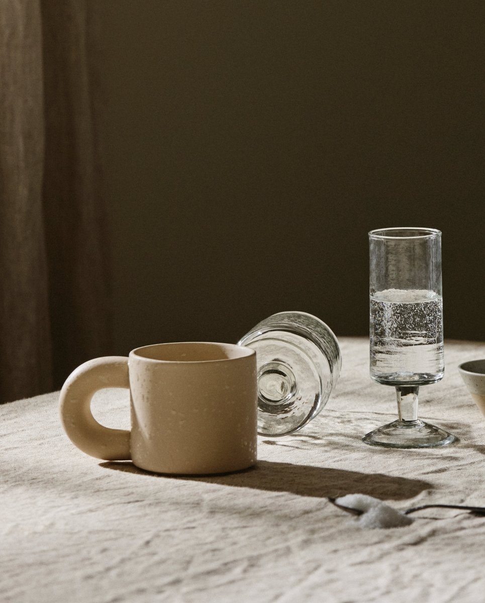 VITA højt vinglas - klar glas - naordal.com