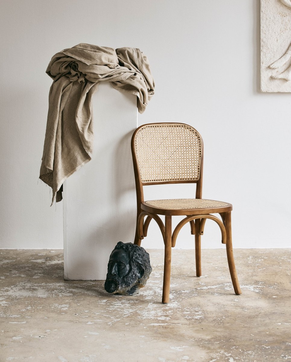WICKY spisebordsstol med flet - natur - naordal.com