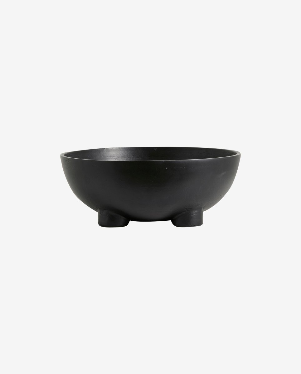 ASPO skål til opbevaring - ø30 cm - sort - naordal.com