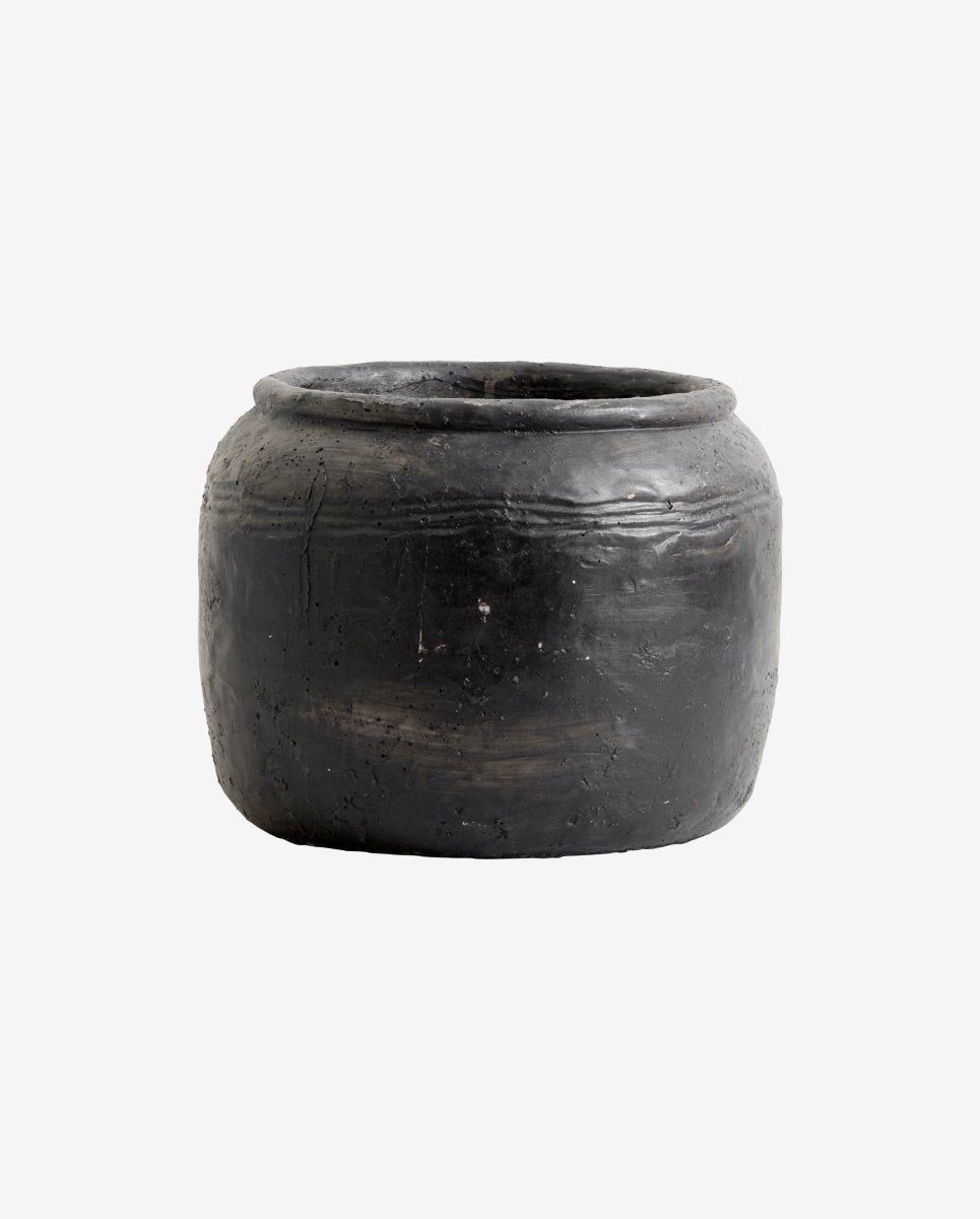 CIRA urtepotte - h18 cm - sort - naordal.com