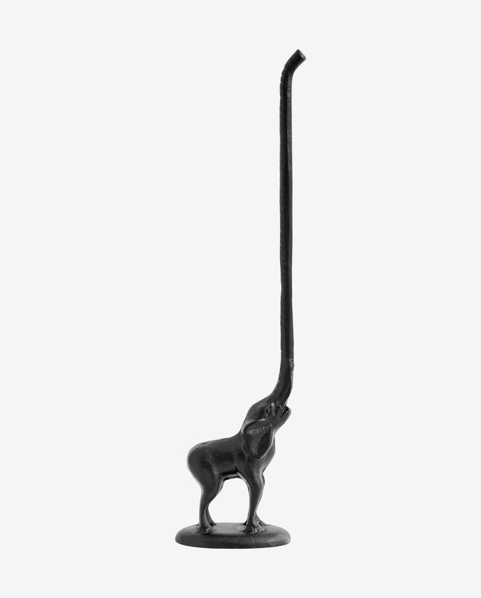 ELEFANT figur i jern - h47 cm - sort - naordal.com