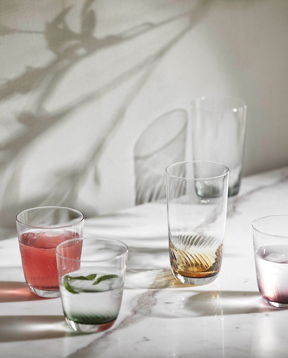 GARO højt drikkeglas - h15 cm - klar glas - naordal.com