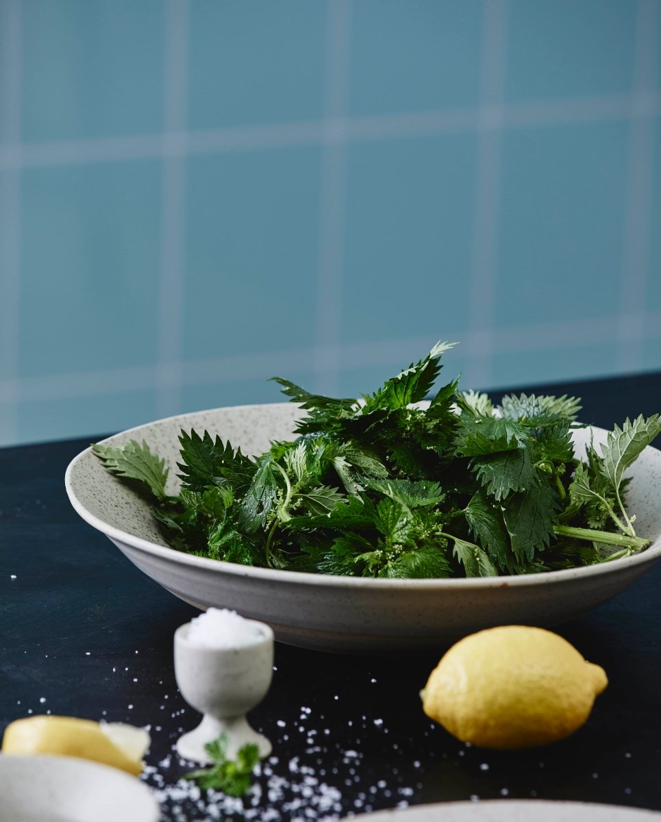 GRAINY salatskål i keramik - ø34 cm - sand - naordal.com