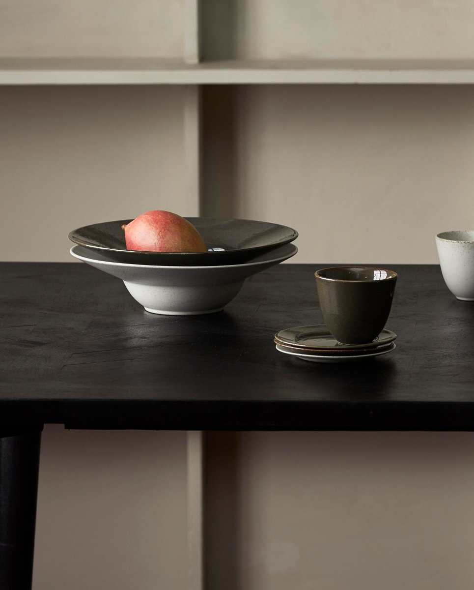 GRAWA pastatallerken - ø27 cm - mørk grøn - naordal.com