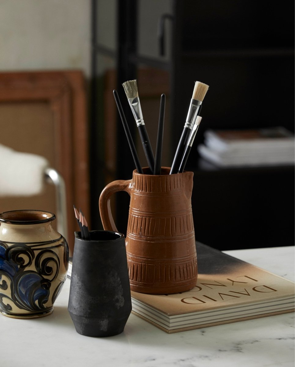 JUNIPER kande m. håndtag - brun - naordal.com