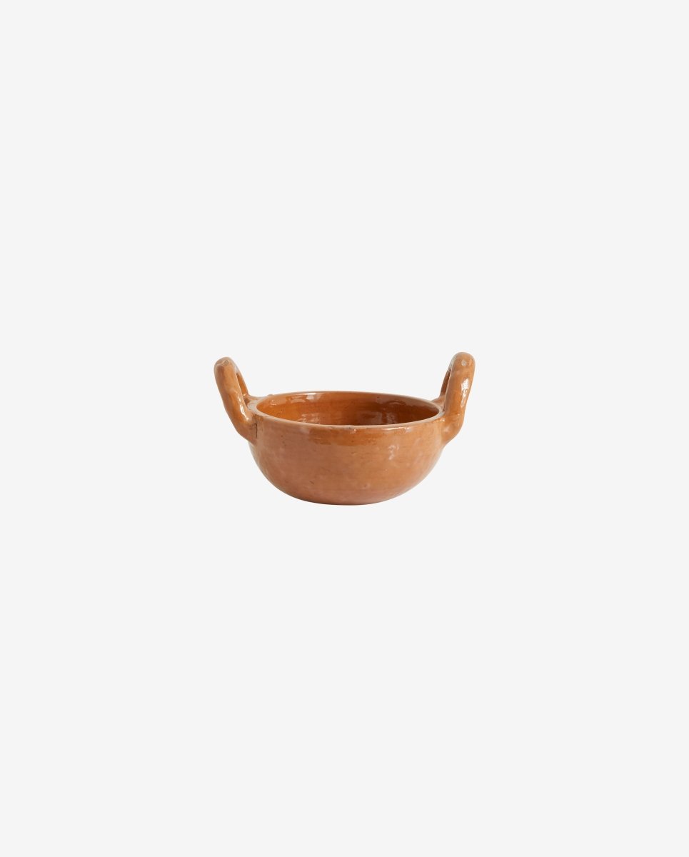 JUNIPER skål m. håndtag - brun - naordal.com