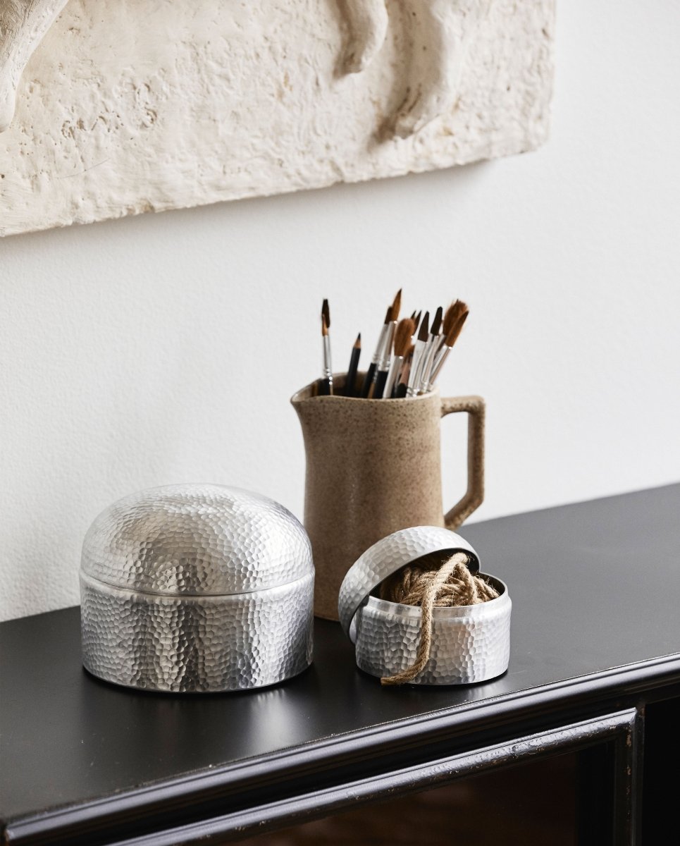 MACAU storage, S, aluminum - chrome finish - naordal.com