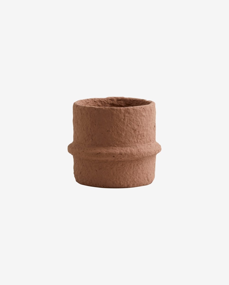 ROTE urtepotte i cement, no. 1 - rust - naordal.com