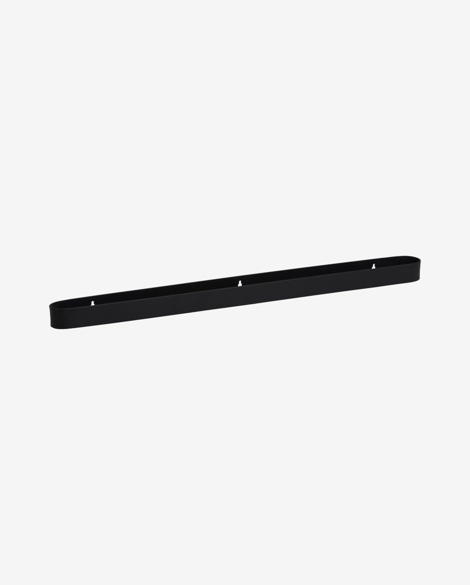 SOTRA håndklædeholder i rustfrit stål - L65,5 cm - sort - naordal.com
