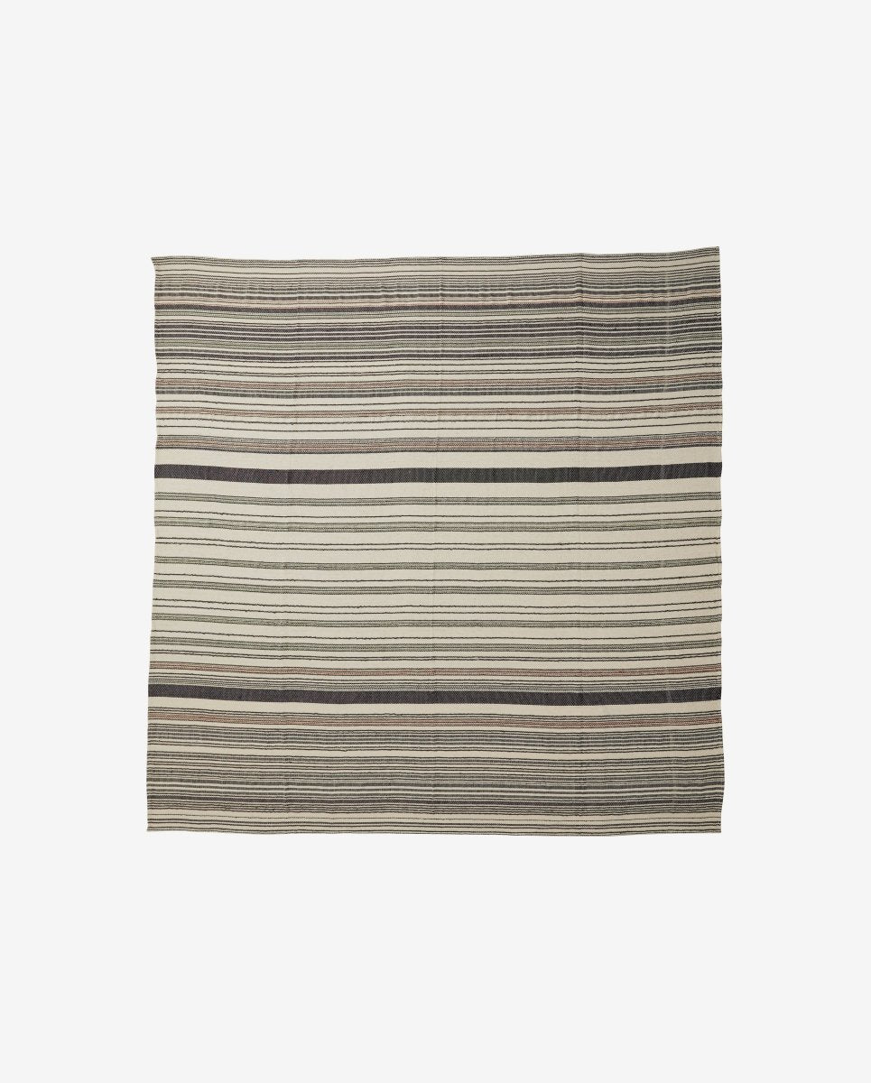 VESPER sengetæppe, 270x270 - råhvid - naordal.com