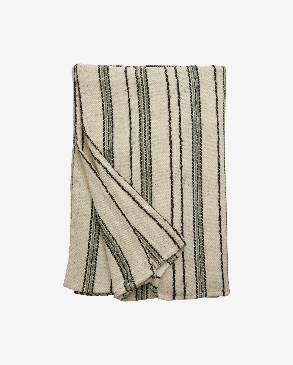 VESPER sengetæppe, 270x270 - råhvid - naordal.com
