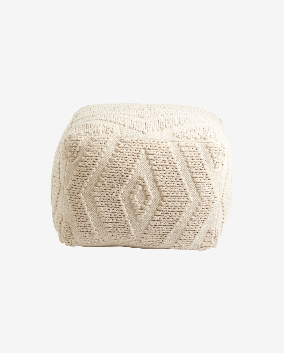 WULAR puf - råhvid - naordal.com