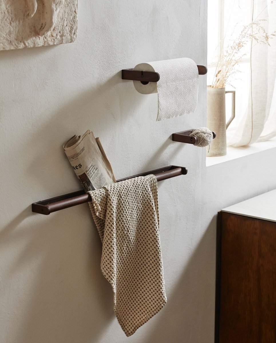 ZATON køkkenrulleholder, træ - natur - naordal.com
