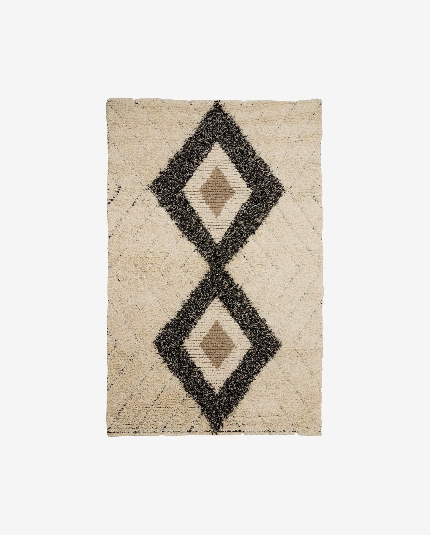 NUHA tæppe, 160x240 - råhvid