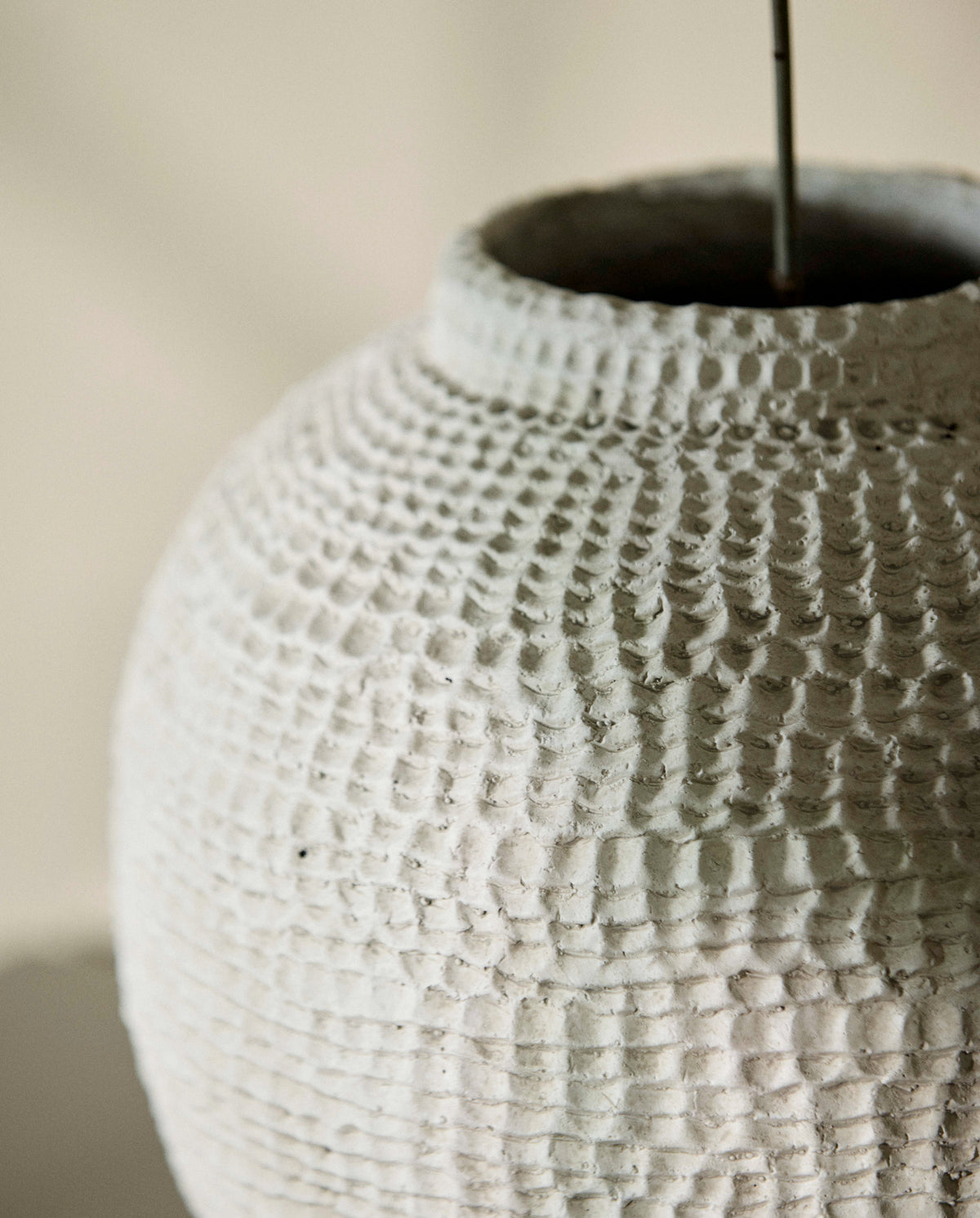 RUPA krukke i cement - Hvid