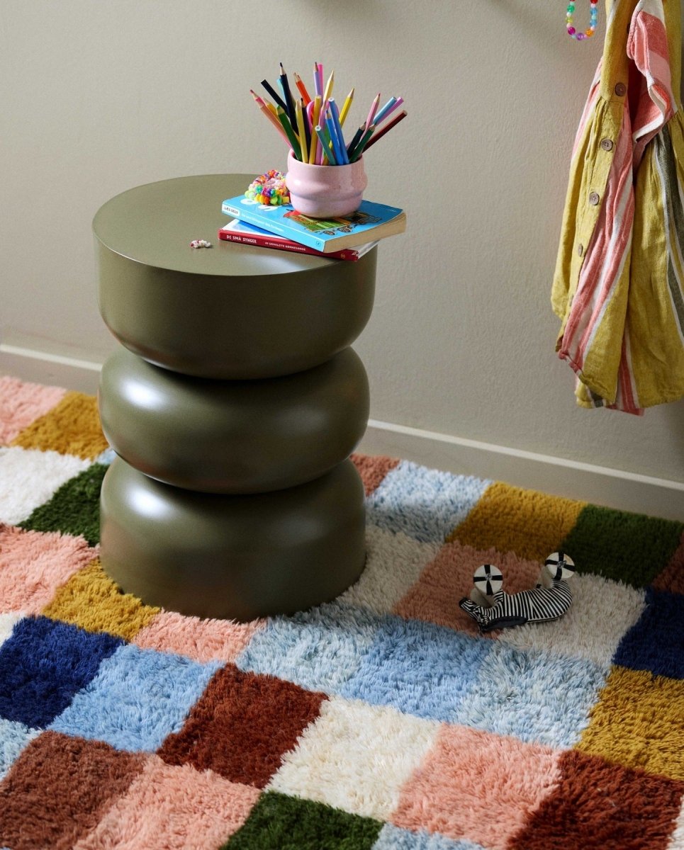 ALMA sidebord - mørkegrøn - naordal.com