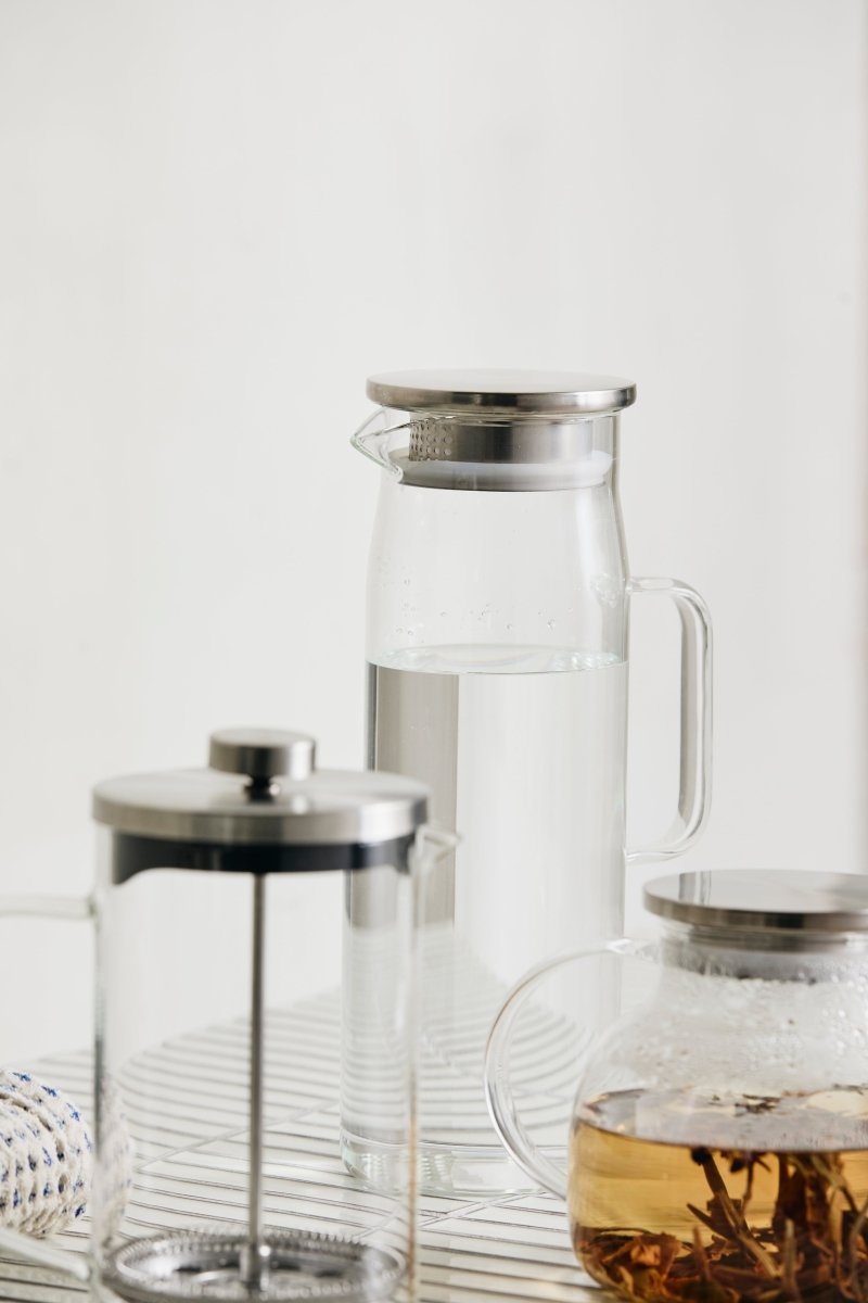 CLOVER stempelkande, glas - klar - naordal.com