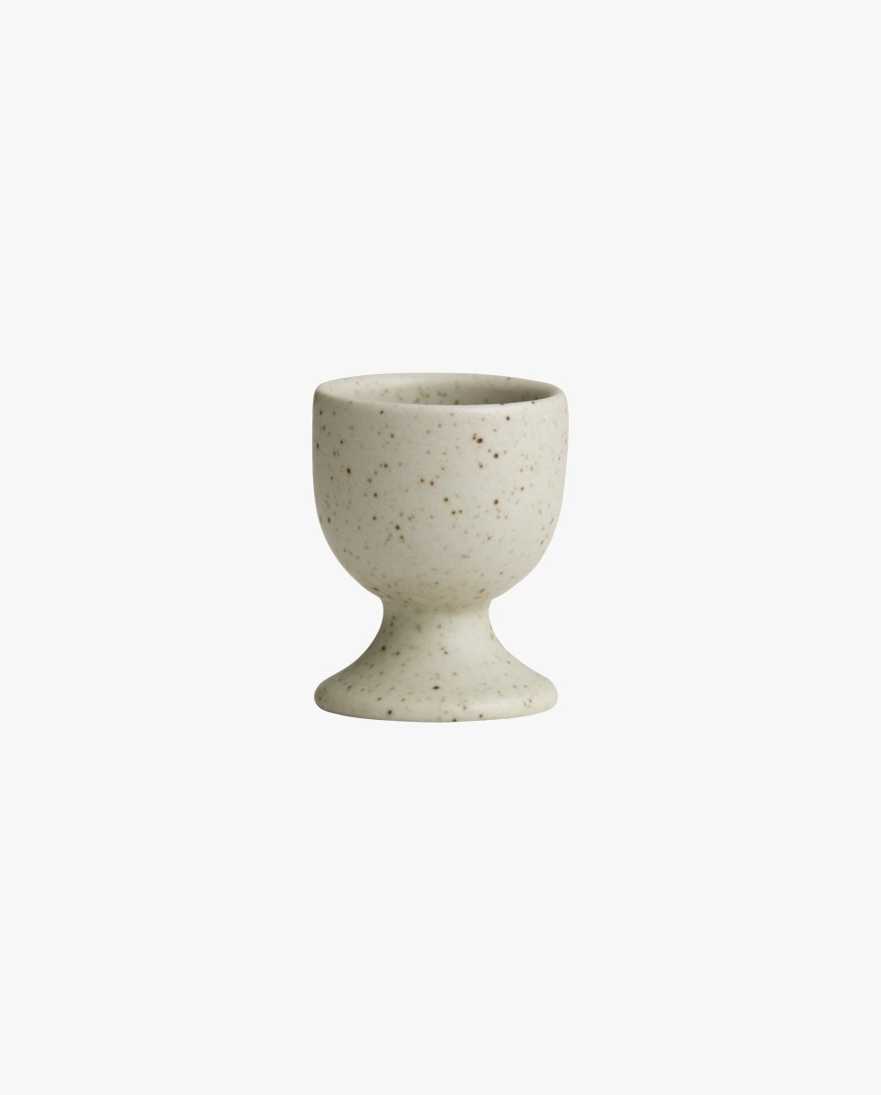 GRAINY æggebæger i keramik - h6 cm - sand - naordal.com