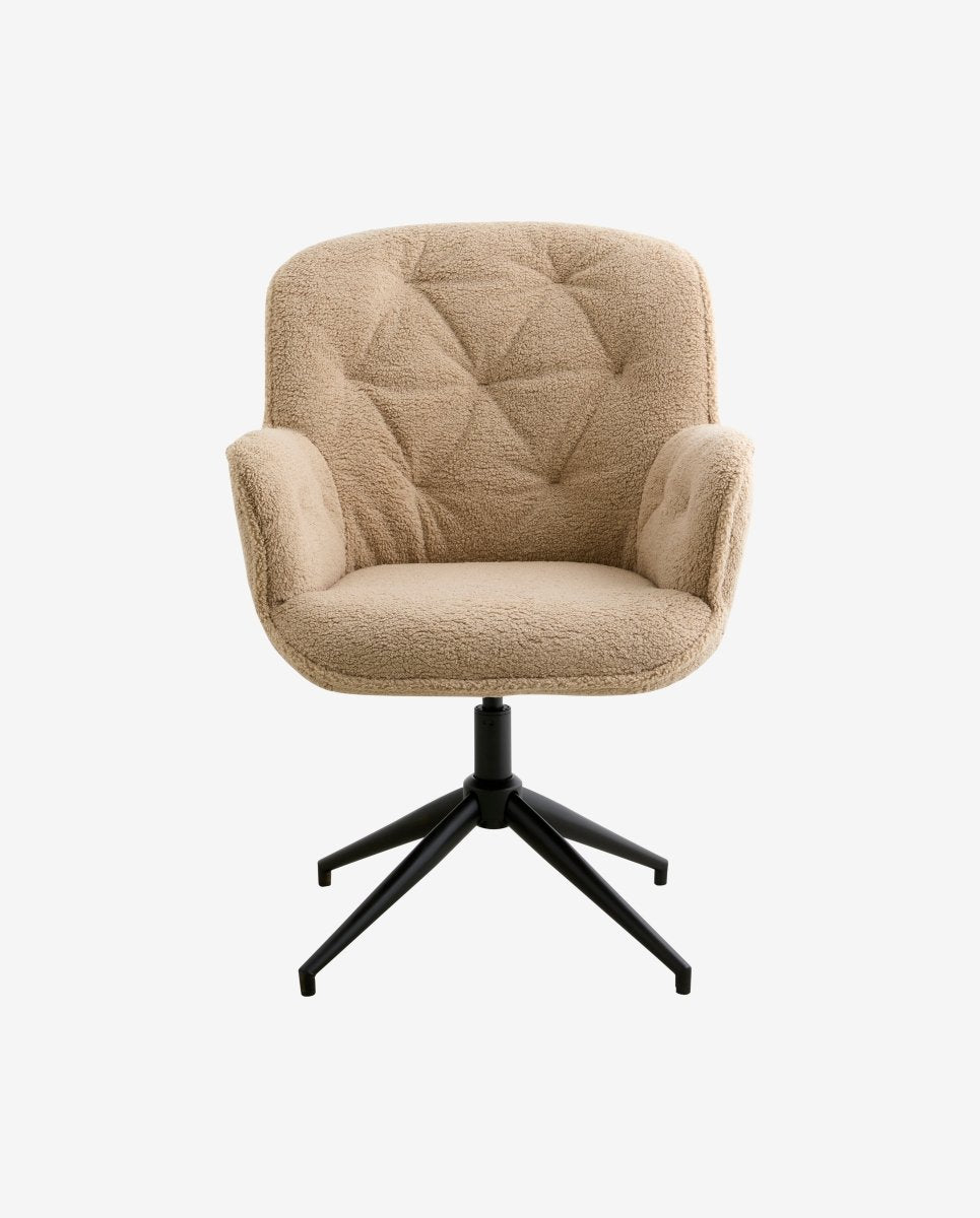 LEA kontorstol - beige - naordal.com