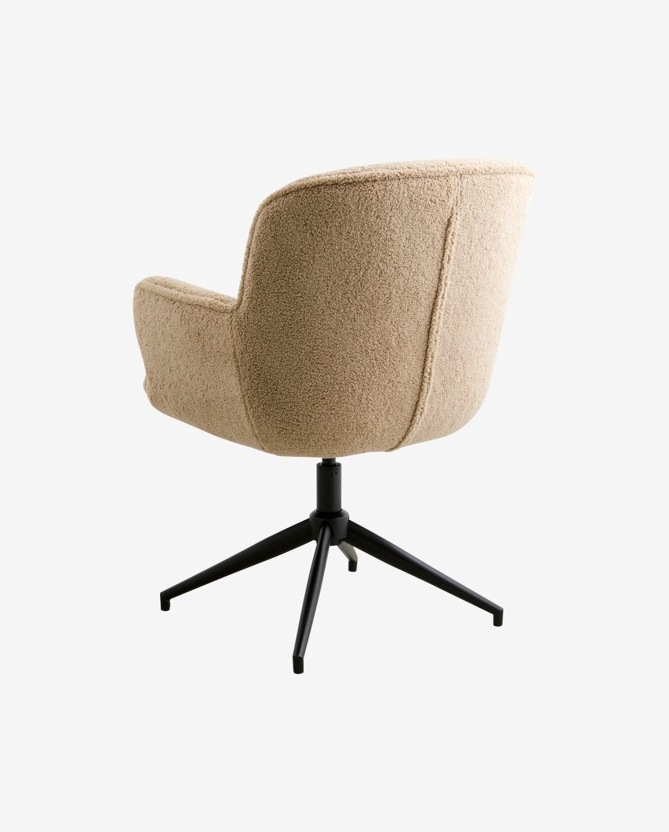 LEA kontorstol - beige - naordal.com