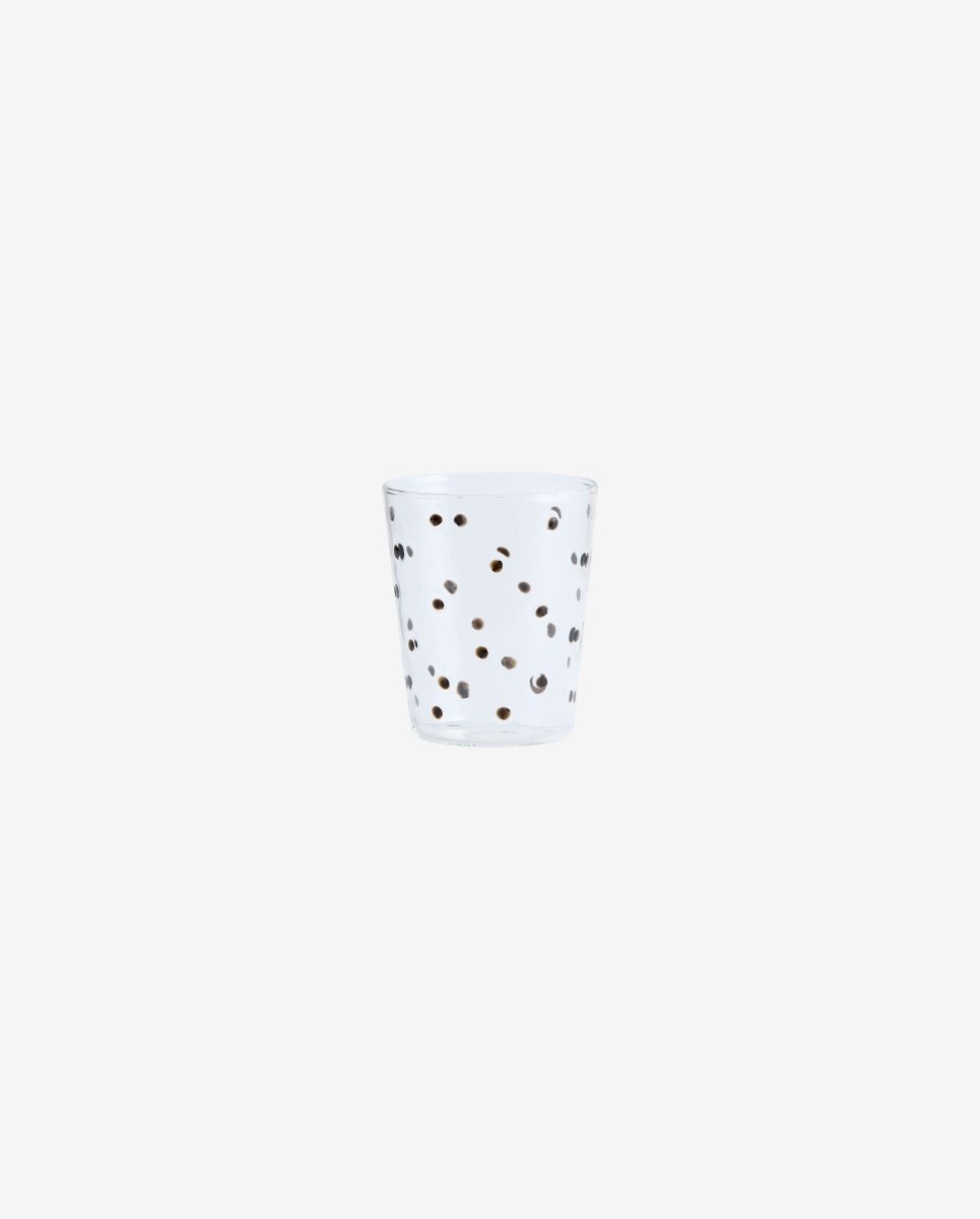 PISUM drikkeglas - klar/sort - naordal.com