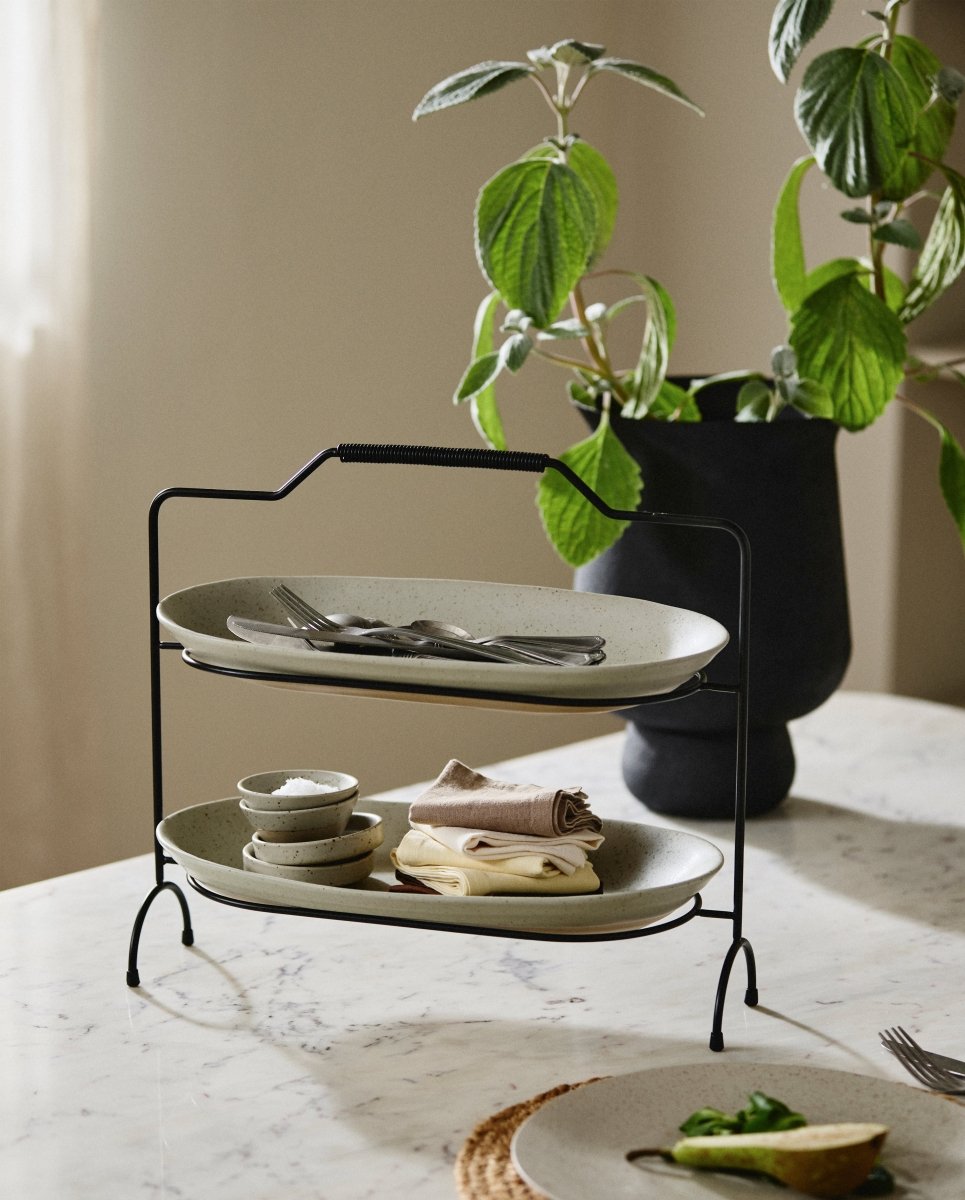 PRIMULA serveringsstativ - sort - naordal.com