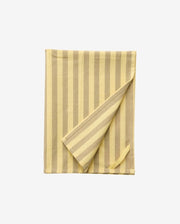 RAFU viskestykke, stribet - gul/beige - naordal.com