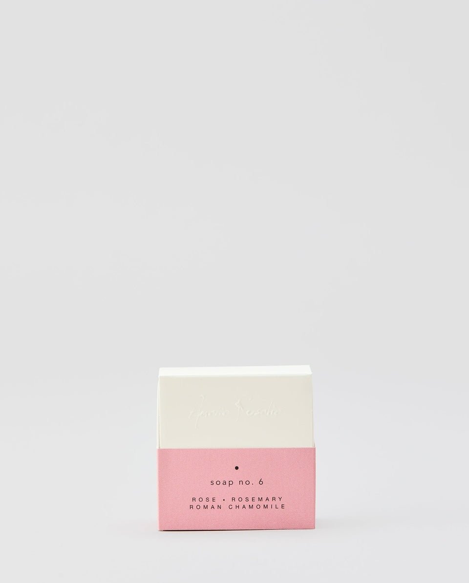 Sæbe nr. 6 | ROSE, ROSEMARY, ROMAN CHAMOMILE - naordal.com