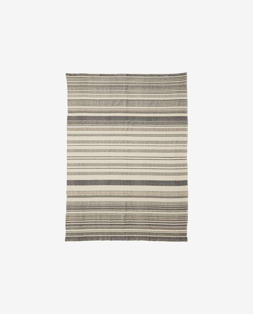 VESPER sengetæppe, 140x200 - råhvid - naordal.com