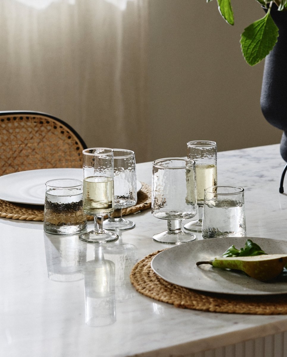 VITA vinglas - klar glas - naordal.com