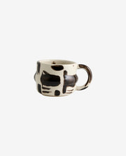 YSIA kop, colorblock - sort/råhvid - naordal.com