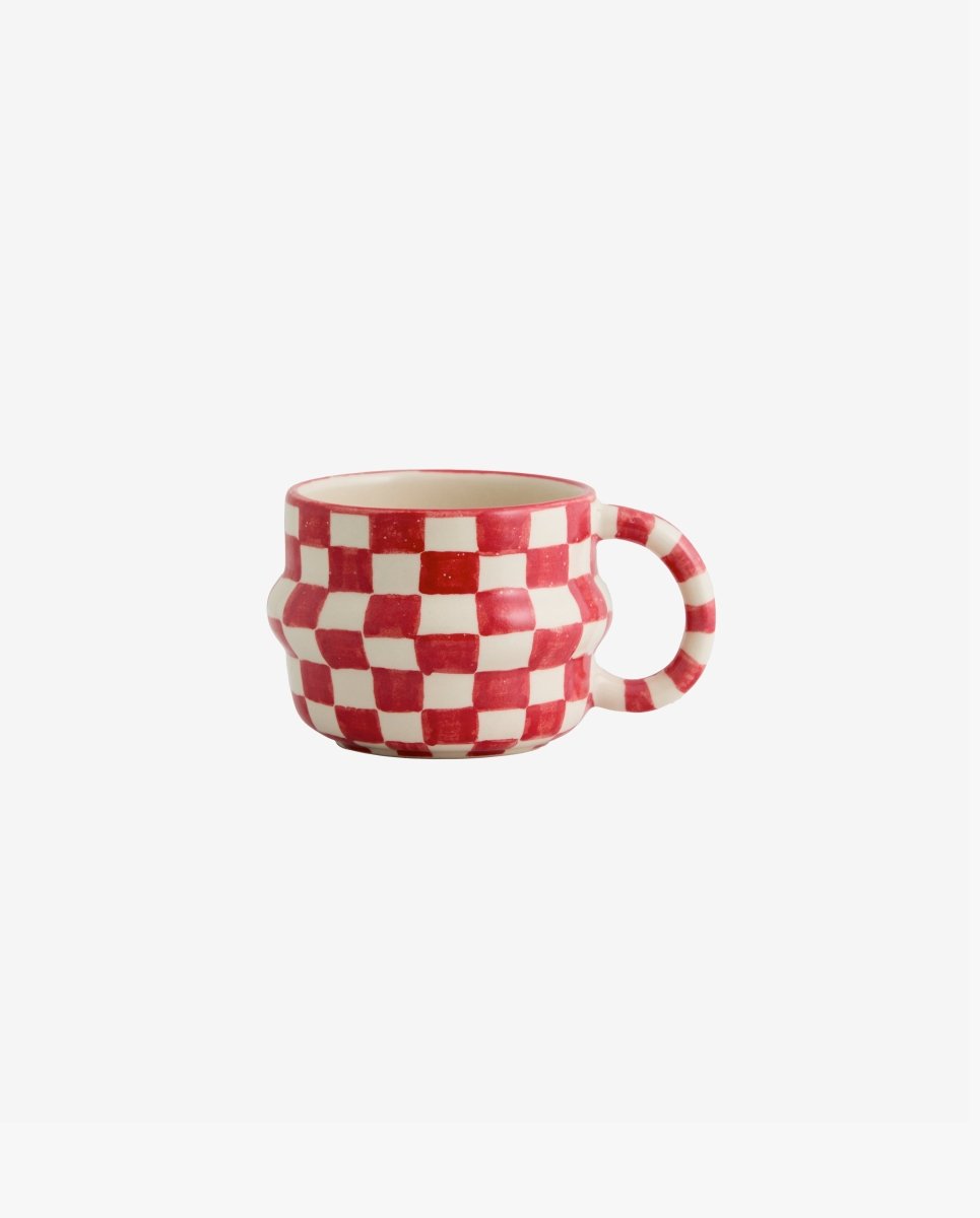YSIA kop, tern - rød/råhvid - naordal.com