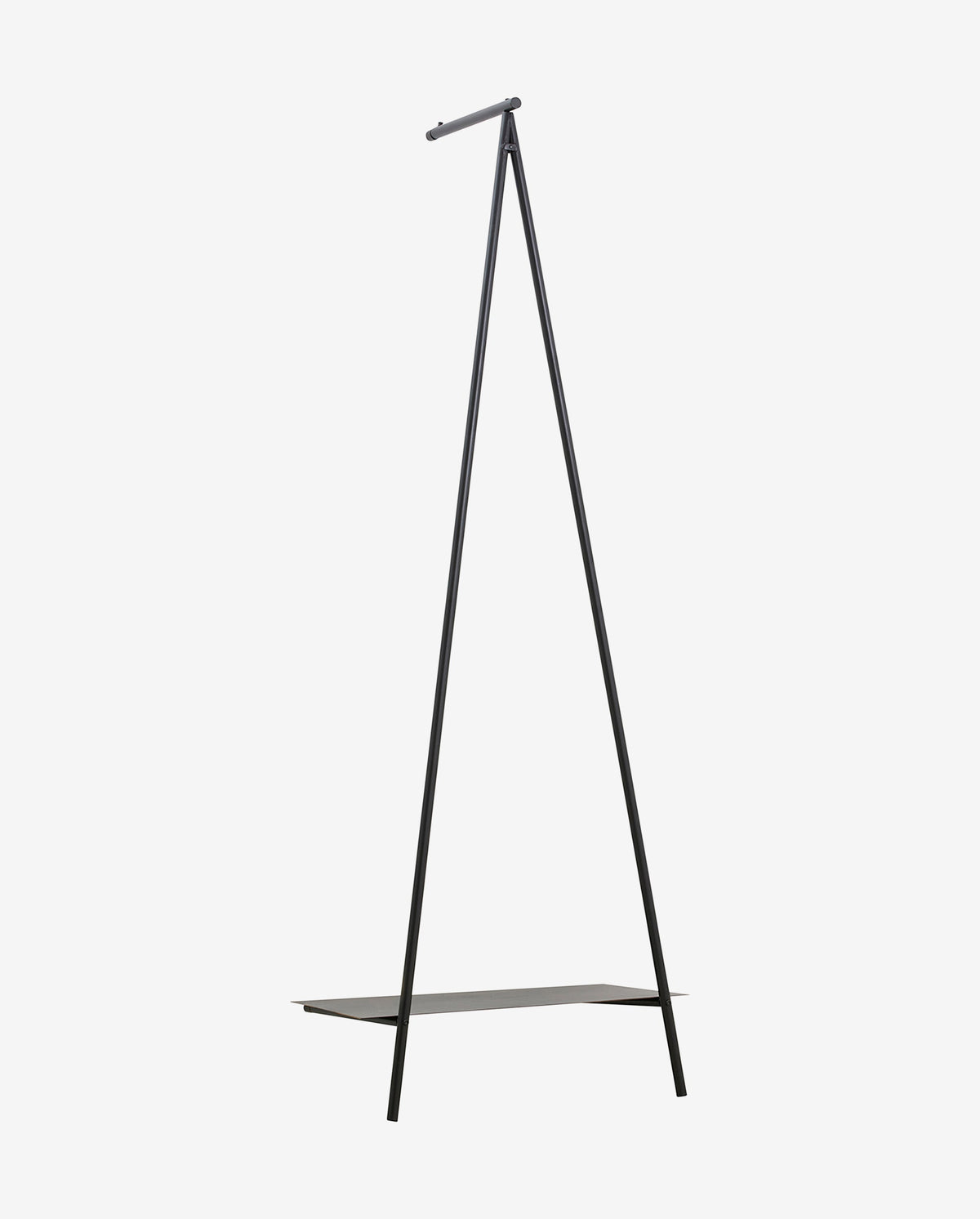 RAVI garderobestativ i jern - 180x64 cm - sort
