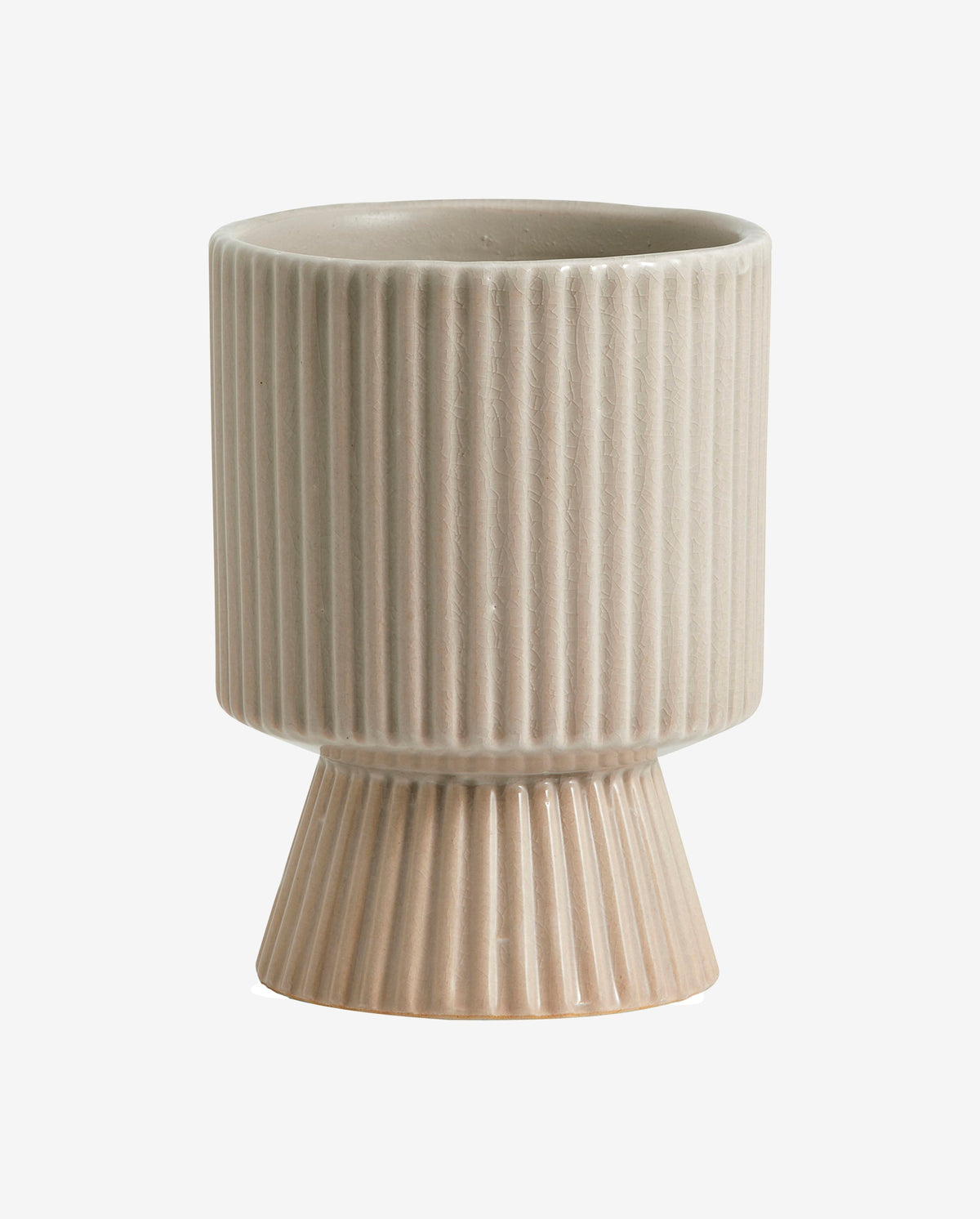 MULL urtepotte i stentøj - small - ø10 cm - sand