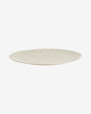 GRAINY middagstallerken i keramik - ø28 cm - sand