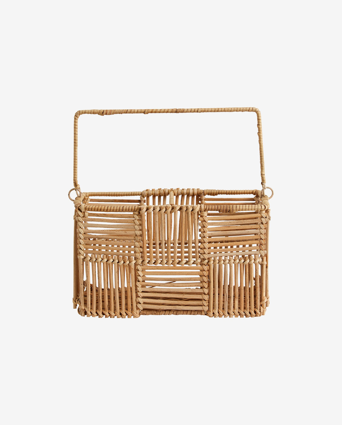 ZADAR fletkurv i rattan - 15x24,5 cm - natur