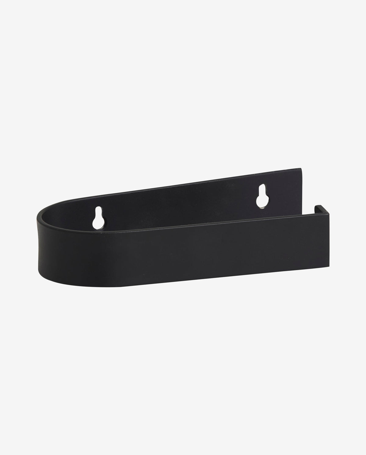 SOTRA toiletrulleholder i rustfrit stål - L16,5 cm - sort