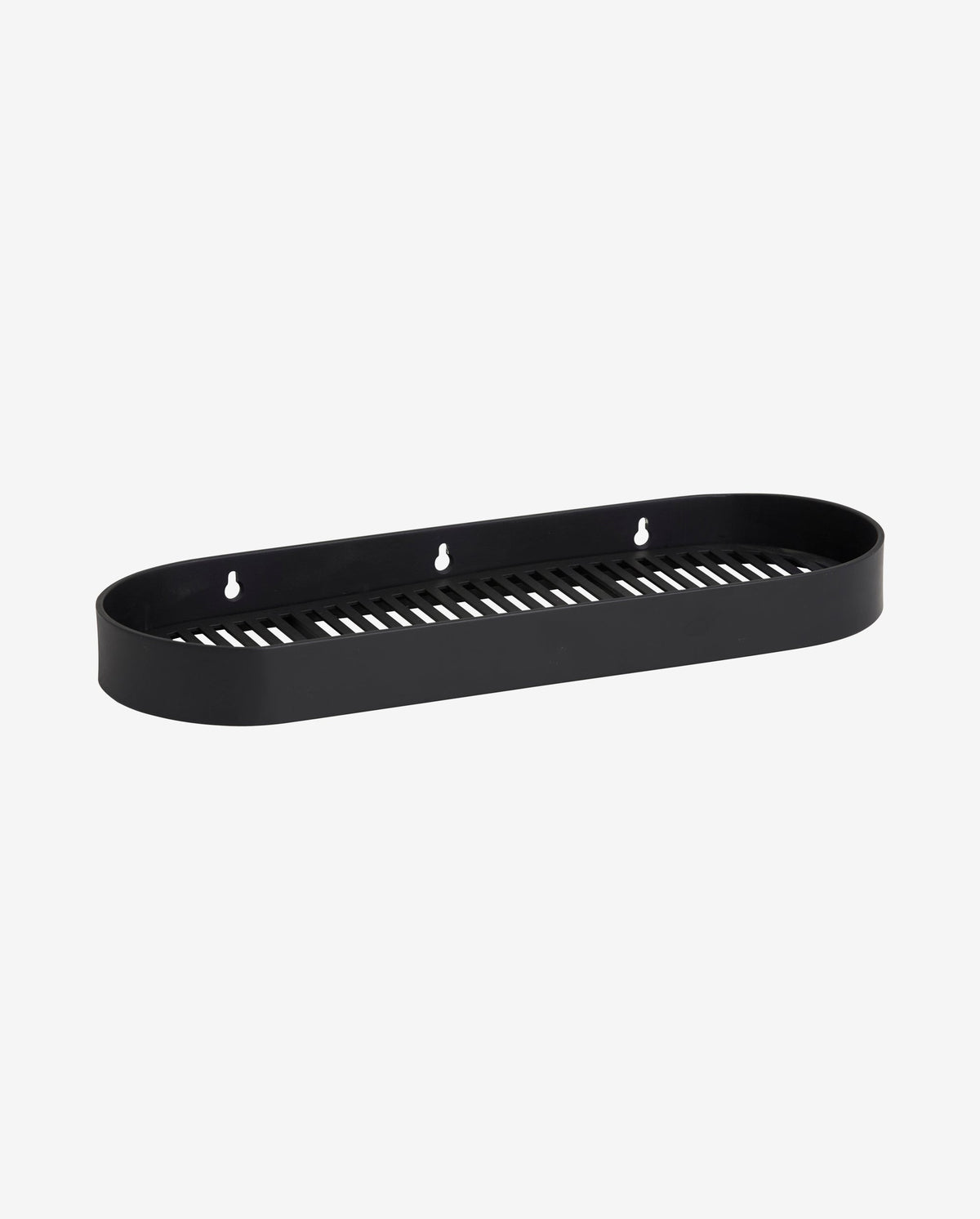 SOTRA sæbehylde i rustfrit stål - L33,5 cm - sort