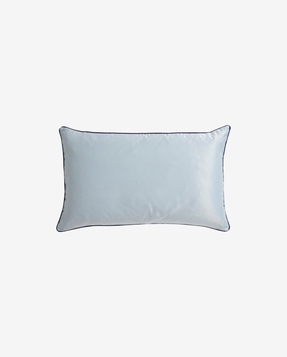 AIN pudebetræk i satin - 50x80 - lys blå - naordal.com