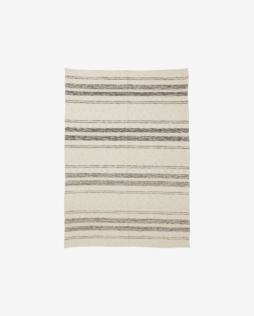ANSER sengetæppe, 140x200 - råhvid - naordal.com