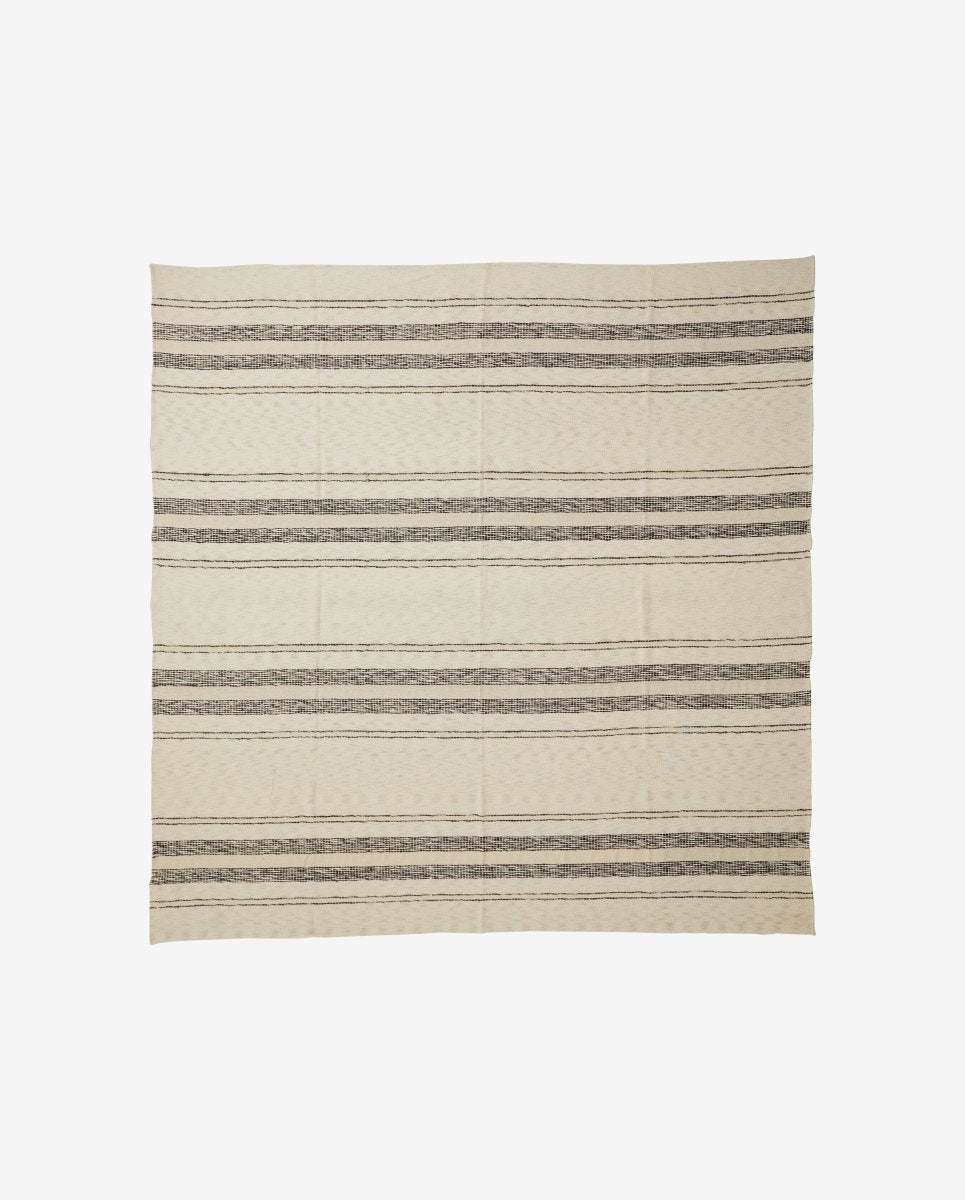 ANSER sengetæppe, 270x270 - råhvid - naordal.com