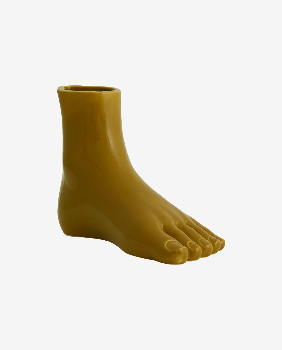 ARUBA vase i keramik - h19,5 cm - sennep - naordal.com