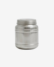 CANI opbevaringsdåse i rustfrit stål med låg - 1100 ml - naordal.com